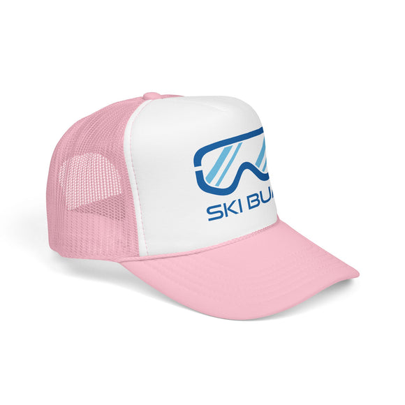 Ski Bum Trucker Hat — Foam Mesh Ski Goggles Cap