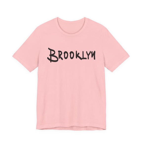 Brooklyn, New York T-Shirt - Graffiti Text 100% Cotton