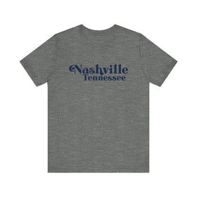 Nashville, Tennessee Graphic Tee, Casual T-Shirt, Vintage Style Shirt - 0