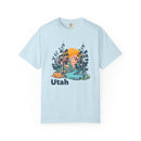 Utah Graphic Tee, Comfort Colors Retro Unisex T shirt-5