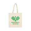Idaho Cotton Canvas Pickleball Idaho Tote Bag