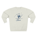 Premium Stowe, Vermont Vintage Snow Ski Sweatshirt-3
