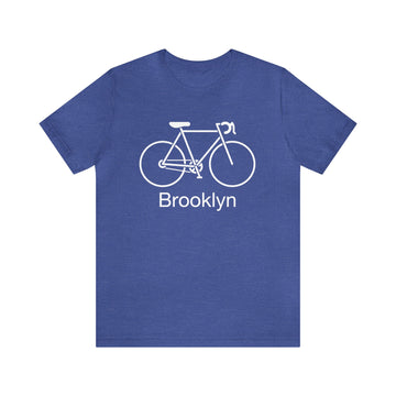 Buy heather-true-royal Brooklyn, New York T-Shirt - Unisex Brooklyn Shirt