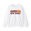 New Jersey Sweatshirt Retro Sun Unisex - Vintage New Jersey Inspired Warm Pullover Jumper