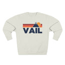 Premium Vail, Colorado Mountain Lines Graphic Sweatshirt-1