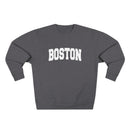 Premium Boston, Massachusetts Retro Graphic Sweatshirt-1