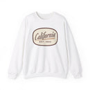California Sweatshirt - Unisex Retro California Crewneck Sweatshirt-4