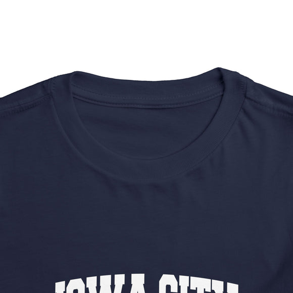 Iowa City, Iowa Toddler Graphic Tee - Kids Iowa City Vacation Shirt