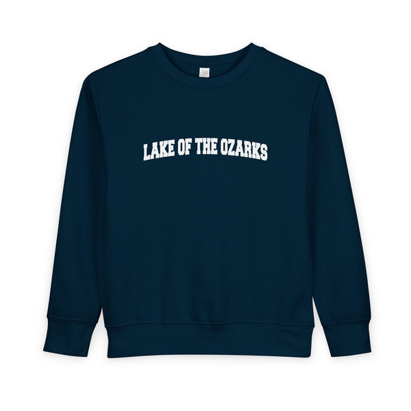 Lake of the Ozarks, Missouri Toddler Sweatshirt - Lake of the Ozarks Toddler Crewneck Sweatshirt