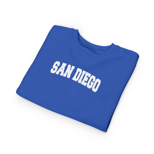 San Diego, California Sweatshirt - San Diego Toddler Crewneck Sweatshirt