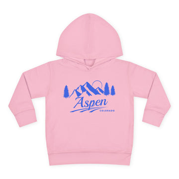 Buy pink Aspen, Colorado Toddler Hoodie - Unisex Mountain Aspen Pullover Sweatshirt, Kids Hooded Jumper, Colorado Souvenir