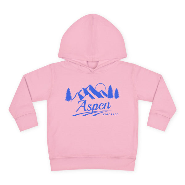 Aspen, Colorado Toddler Hoodie - Unisex Mountain Aspen Pullover Sweatshirt, Kids Hooded Jumper, Colorado Souvenir