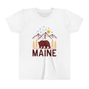 Maine Youth T-Shirt - Unisex Kids Maine Shirt-1