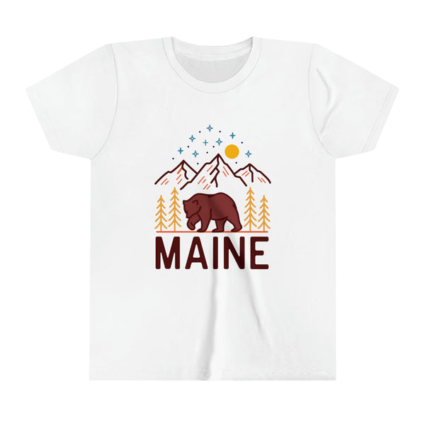 Maine Youth T-Shirt - Unisex Kids Maine Shirt