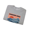 Jackson Hole, Wyoming Sweatshirt Retro Mountains, Jackson Hole Unisex Graphic Crewneck