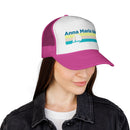 Anna Maria Island, Florida Retro Sailboat Trucker Hat-12