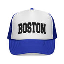 Boston, Massachusetts Collegiate Style Trucker Hat-5