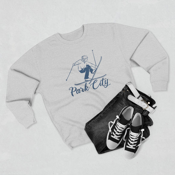 Premium Park City, Utah Vintage Snow Ski Sweatshirt