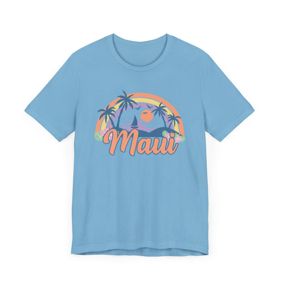 Maui, Hawaii T-Shirt - Retro Beach Unisex Maui Shirt
