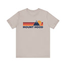 Retro Mount Hood T-shirt, Mountain Tee, Vintage Mount Hood Unisex Jersey Shirt, Outdoor Hiking Apparel-5