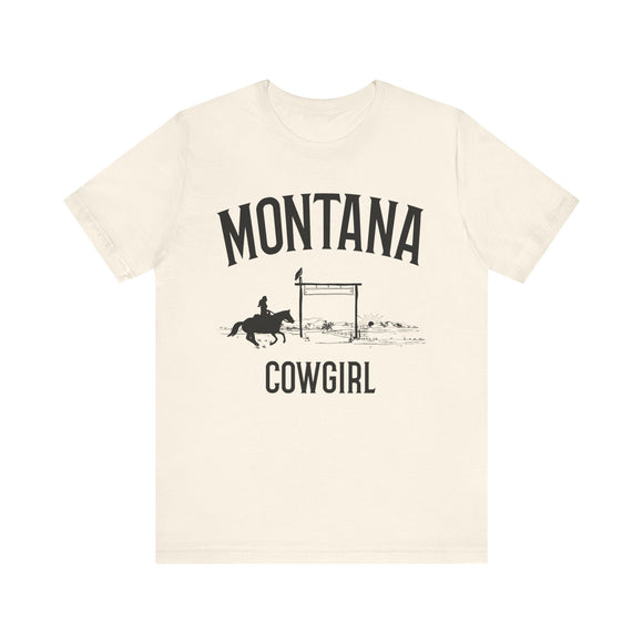 Montana Cowgirl Graphic Tee