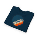 Portland, Oregon Toddler Sweatshirt - Retro Portland Toddler Crewneck Sweatshirt-12