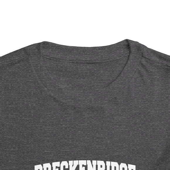 Breckenridge, Colorado Toddler Graphic Tee - Kids Breckenridge Vacation T-Shirt