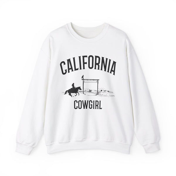 California Sweatshirt - Mountain Cowgirl Graphic Crewneck