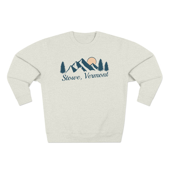 Premium Stowe, Vermont Sweatshirt - Unisex Sweatshirt