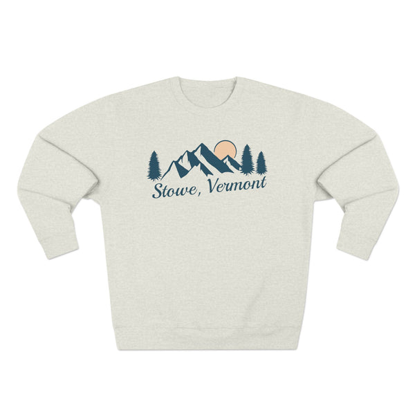 Premium Stowe, Vermont Sweatshirt - Unisex Sweatshirt