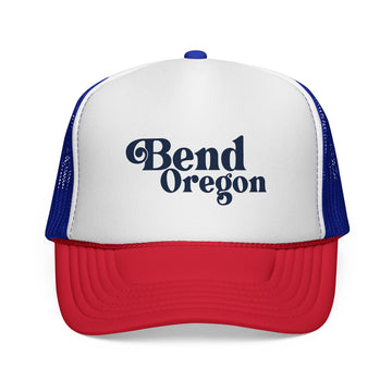 Bend, Oregon Retro Trucker Hat