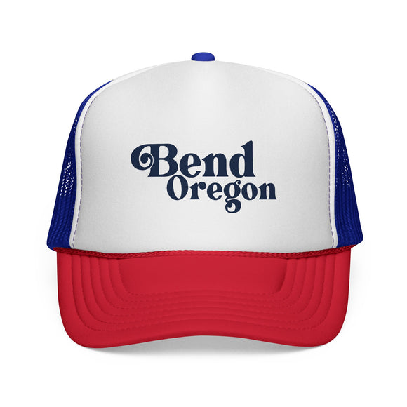 Bend, Oregon Retro Trucker Hat