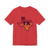 Texas T-Shirt Retro - Adult Unisex Texas T Shirt