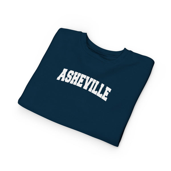 Asheville, North Carolina Toddler Sweatshirt - Asheville Toddler Crewneck Sweatshirt