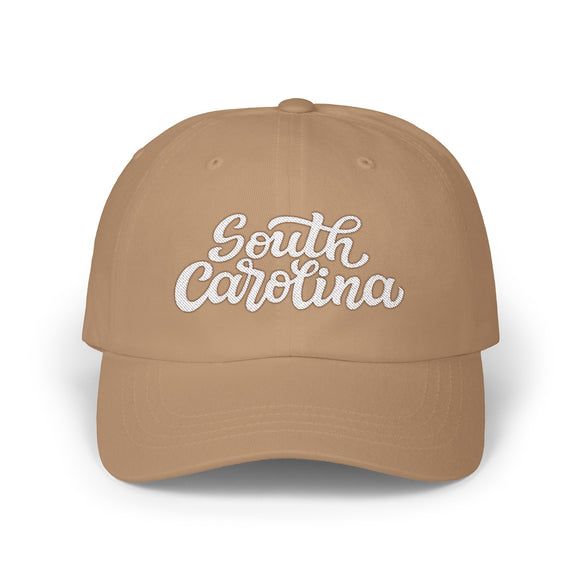 South Carolina Dad Hat - Embroidered South Carolina Classic Dad Cap