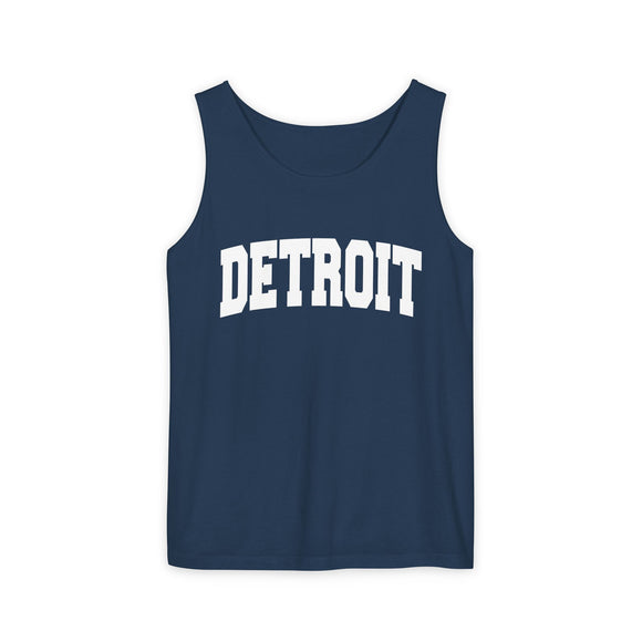 Detroit, Michigan Tank Top Unisex | Comfort Colors - 100% Cotton