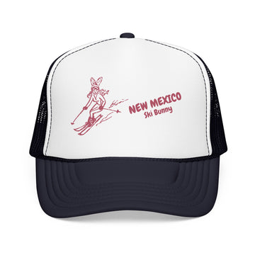 Buy navy-white-navy New Mexico Ski Bunny Foam Trucker Hat