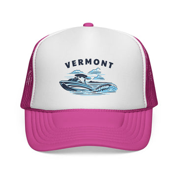 Buy pink Vermont Wakeboard Boat Trucker Hat