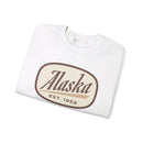 Alaska Sweatshirt - Unisex Retro Alaska Crewneck Sweatshirt-16