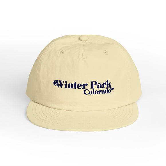 Winter Park, Colorado Retro Surf Cap