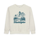 Washington Toddler Sweatshirt - Washington Toddler Crewneck Sweatshirt-1