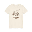 Big Sky, Montana Youth T-Shirt — Vintage Gondola Ski Mountain Tee-1
