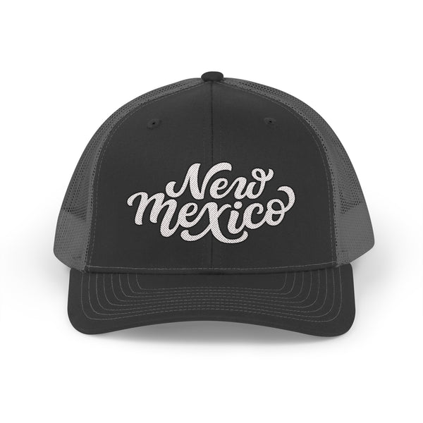 New Mexico Snapback Trucker Cap - Embroidered New Mexico Hat