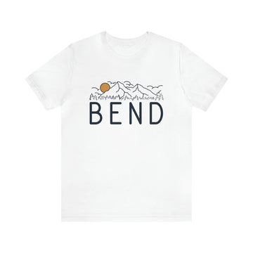 Buy white Bend, Oregon T-Shirt - Retro Unisex Bend Shirt