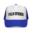 Palm Springs, California Collegiate Style Trucker Hat-5