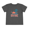 Irvine, California Toddler T-Shirt - Retro Palm Tree Toddler Irvine Shirt