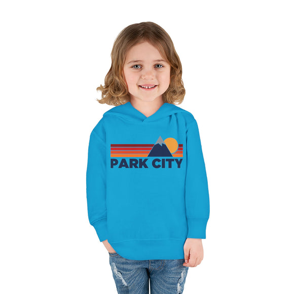 Park City, Utah Toddler Hoodie - Unisex Mountain Park City Pullover Sweatshirt, Kids Hooded Jumper, Utah Souvenir