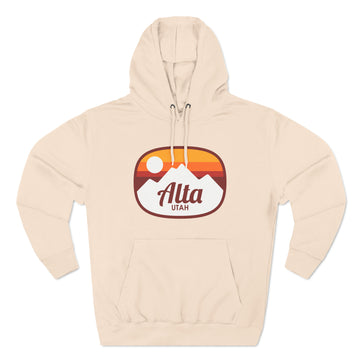 Premium Alta, Utah Hoodie - Retro Unisex Alta Sweatshirt