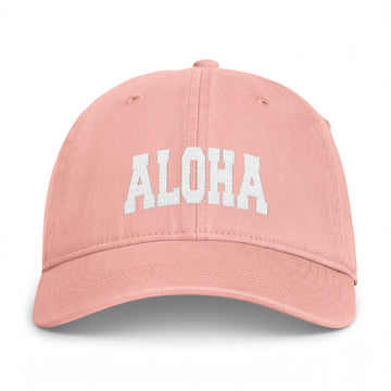 Buy peachy Aloha Washed Baseball Cap - Vintage Coastal Comfort Colors