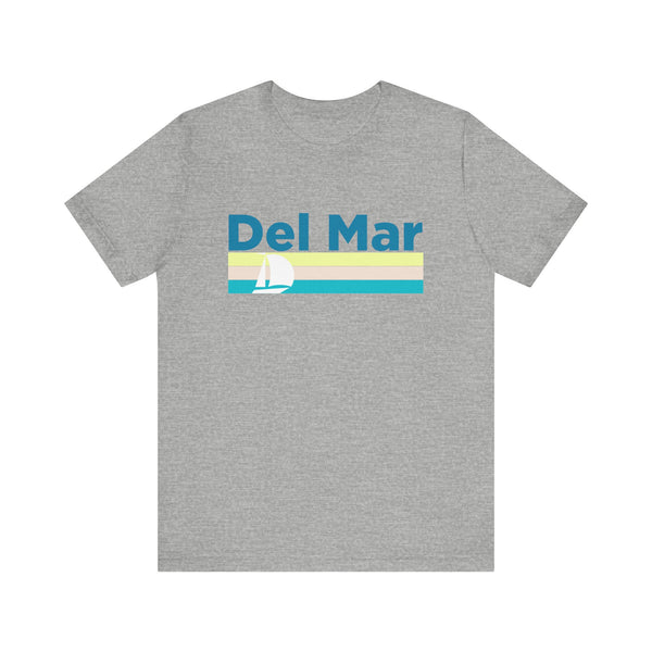 Del Mar T Shirt - Sailboat Graphic Del Mar Tee